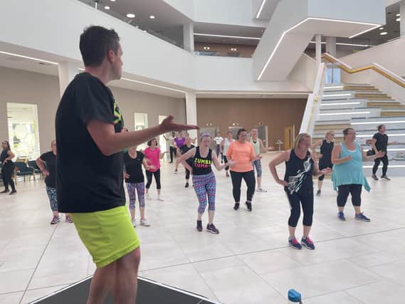 Crawley businesses complete two-hour Zumba fitness challenge in aid of local charities