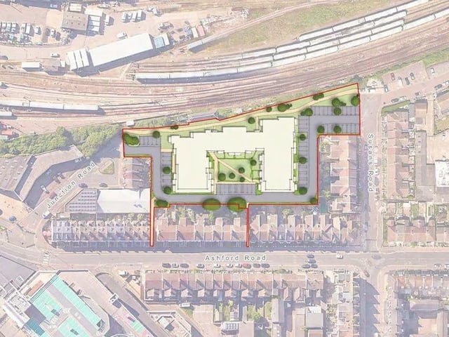 Artist's impression of the development