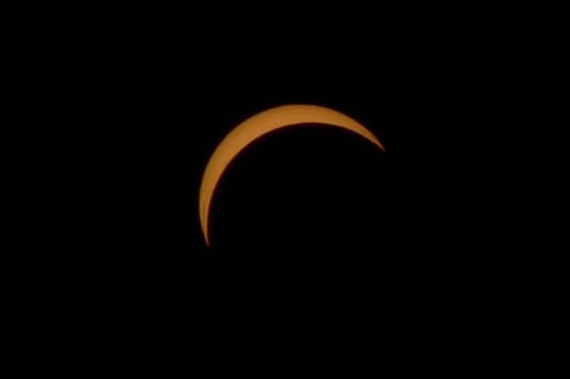 The partial solar eclipse at 7:10pm.