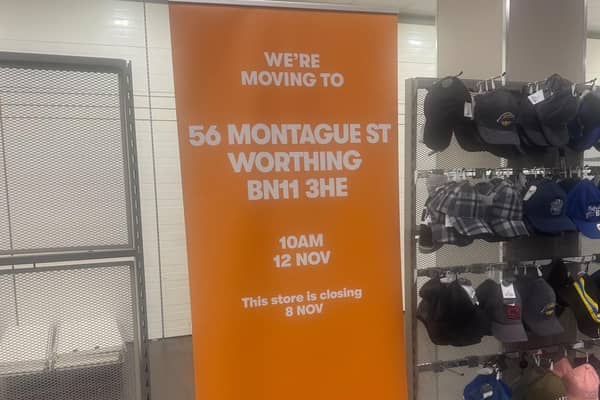 TK Maxx has confirmed it will relocate to Worthing’s former Poundland store, with its current branch closing four days earlier. Photo: Sussex News and Pictures