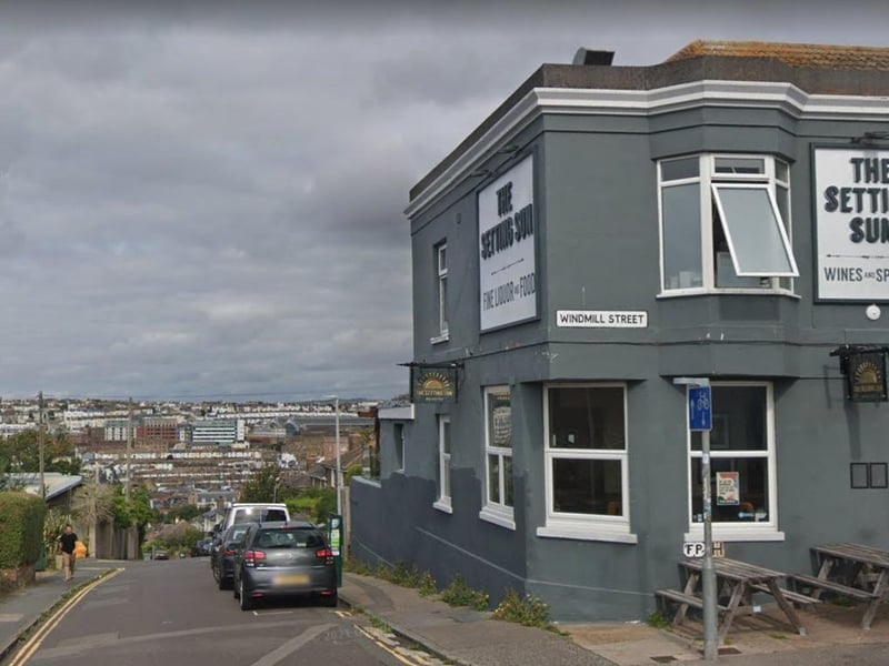 Who said great views have to be of the countryside? At The Setting Sun, in Windmill Street, Brighton, you can watch the sun set over the city from a pub in the lofty Hanover area.