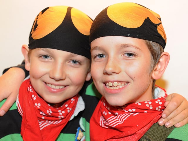 Lindfield Bonfire Night 2008. Tim and Sean Weeding dressed as Smugglers.
