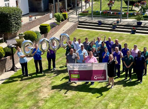 Marriott House Care Home on Tollhouse Close in Chichester passed a recent Care Quality Commission inspection maintaining its overall ‘Good’ rating after being praised for operating a safe and well-led service.