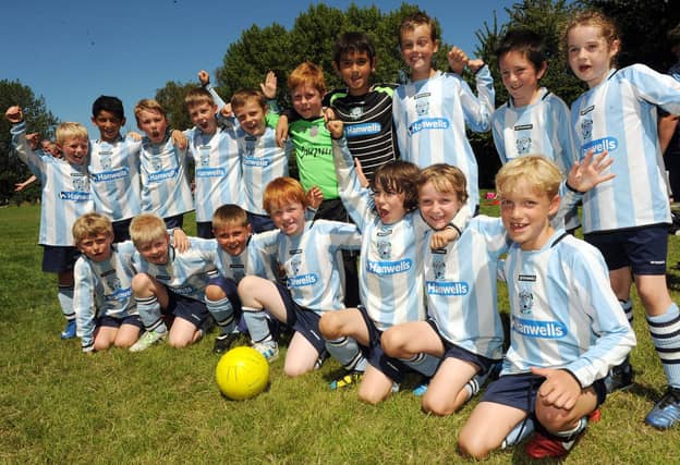 Worthing United Youth U8s at a tournament in June 2011