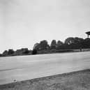 Neville Duke landing his Hawker Hunter WB188 at RAF Tangmere after setting a new world air speed record of 727.63mph on September 7, 1953. Picture: Evening Standard/Hulton Archive/Getty Image