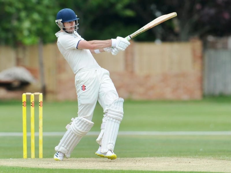 Action between Littlehampton CC and Slinfold CC in Division 3 West of the Sussex Cricket League