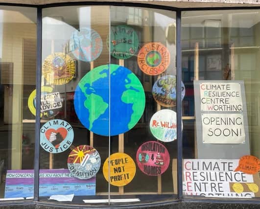 Climate Resilience Centre Worthing (CREW) is hoping to open in South Street in February