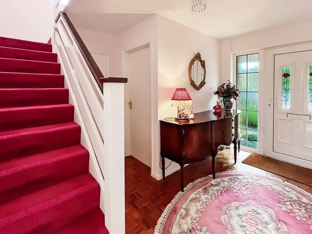 This three-bedroom, detached house with a stunning south-facing garden has come on the market with Graham Butt priced at £695,000