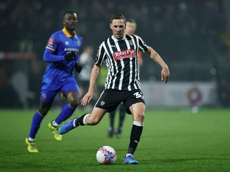 Position: Central midfield Last club: Notts County