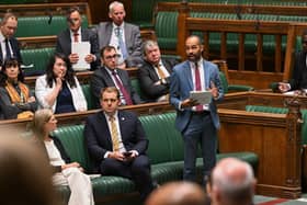 Speaking in Parliament