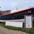 Cyril and Lilian Bishop on display at the  Shipwreck Museum in Hastings