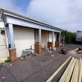 The Heene Road public toilets are undergoing a renovation. Photo: WBC