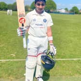 Khyan Patel hit 66 from 64 balls for the u15s
