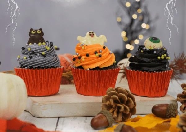 Halloween Selection Cupcakes. Picture: Piglet's Pantry