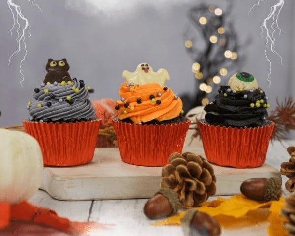 Halloween Selection Cupcakes. Picture: Piglet's Pantry