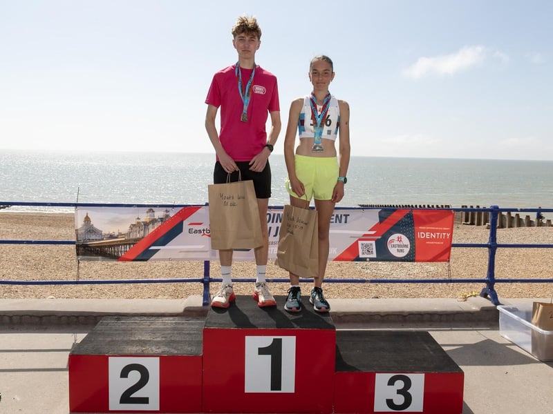 The start, finish, action and podium photos from the 2024 Eastbourne 10k