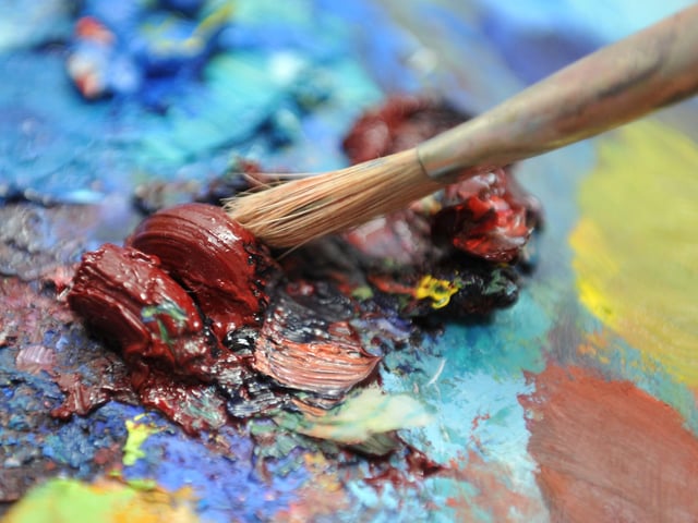 Claire Phillips - artist. Working on her collection inspirational older people doing extraordinary things. SR2507281 Pic Steve Robards/Nationalworld