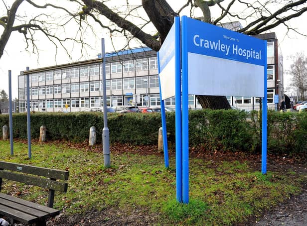 Crawley summer heat wave: NHS staff at Crawley Hospital melt in summer heat. Pic Steve Robards SR2102022