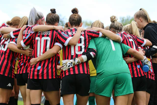 Lewes were held at the Pan by London City Lionesses | Picture: James Boyes