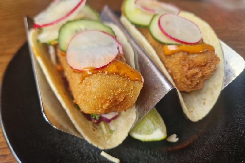 Sustainable Battered Fish Tacos