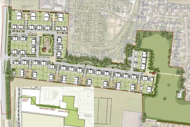 North of Littlehampton Academy Development for 101 homes (Credit: Arun planning portal)