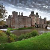 Filming at Hersmonceux Castle (photo from Justin Lycett)