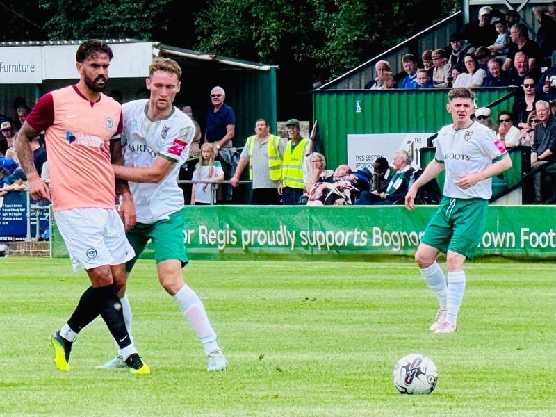 Rocks v Pompey pre-season friendly, July 2024