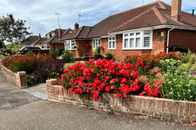 The winner of residential front gardens of any size including paved gardens with patio tubs, 22 Glenville Road, Rustington. Picture: Rustington Parish Council / Submitted
