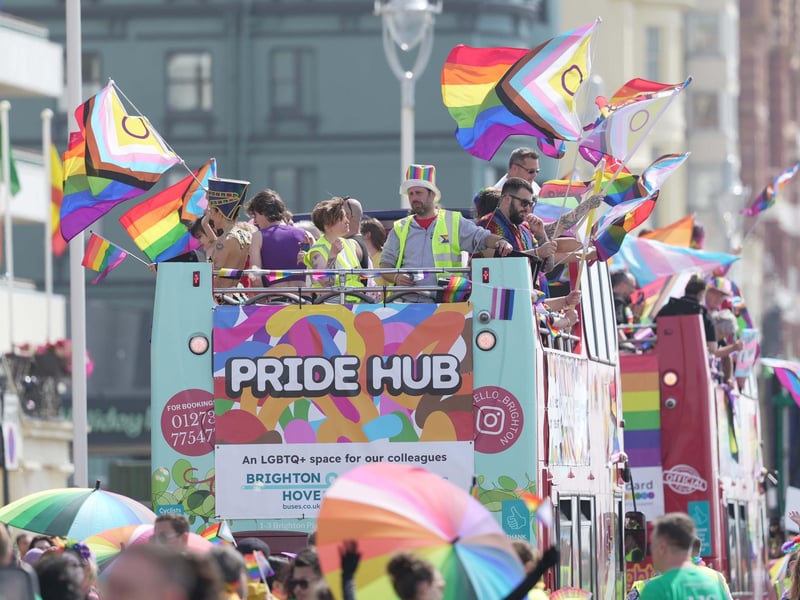 Brighton Pride 2024 takes place on Saturday and Sunday, August 3-4