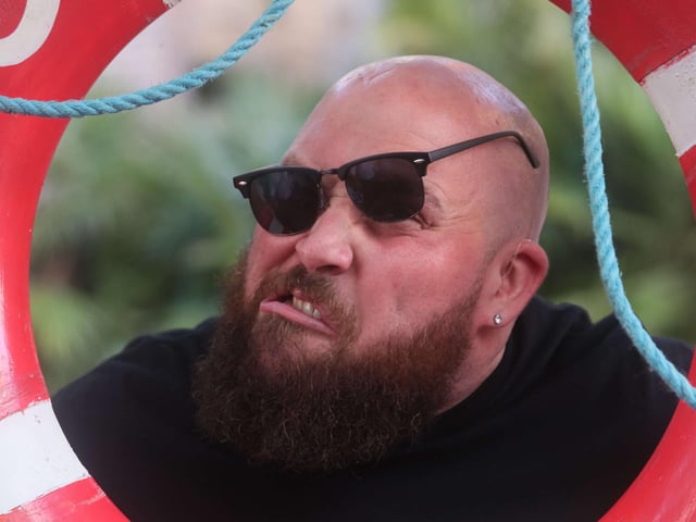 Hastings Old Town Carnival Week 2025: Gurning Competition. Pic Roberts Photographic.