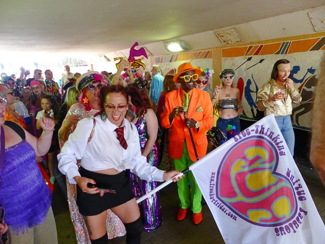 Frock Up Friday 2025 in Hastings. Photo by Marie Richardson.