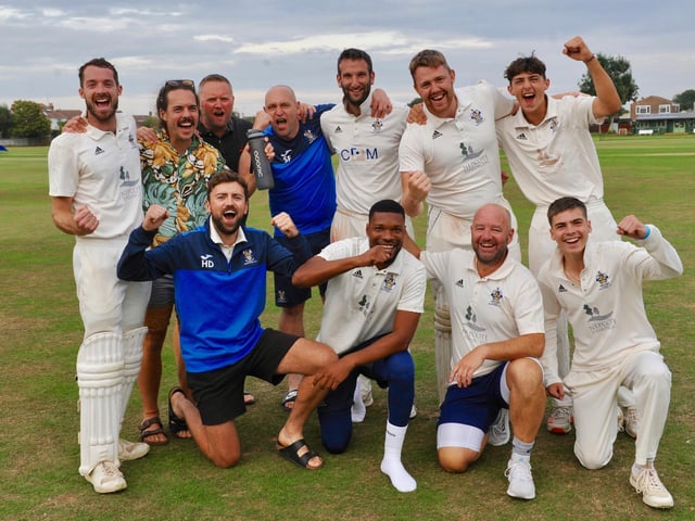 Worthing CC win the Division 3 West title with a win at Littlehampton CC