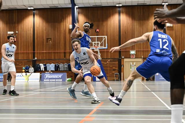 Worthing Thunder take on Derby Trailblazers | Picture: Gary Robinson