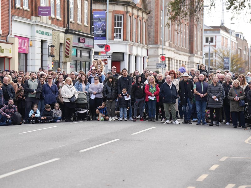 Worthing Remembrance Service held on November 9, 2025. Picture: Eddie Mitchell
