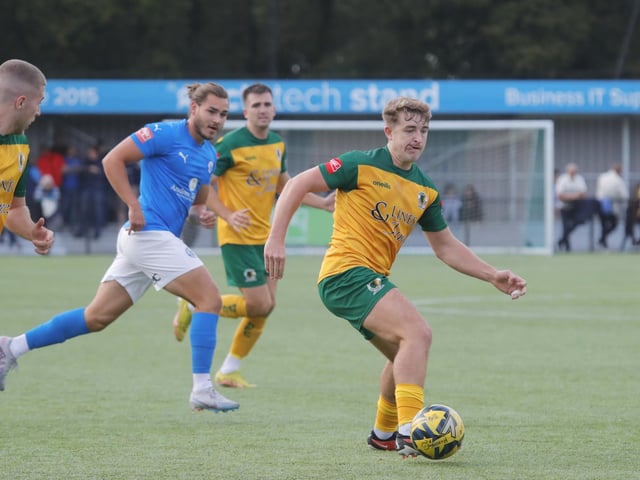 Action from Horsham's entertaining Isthmian Premier stalemate with Billericay Town