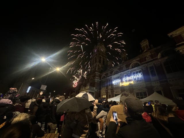 Christmas in Little Chelsea: Eastbourne residents enjoy festive event