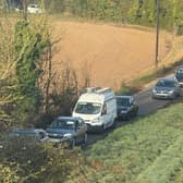 Cars using Coldharbour Lane as a diversion route. Photo: contributed