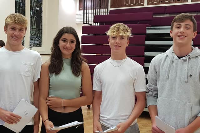 GCSE celebrations at Our Lady of Sion in Worthing
