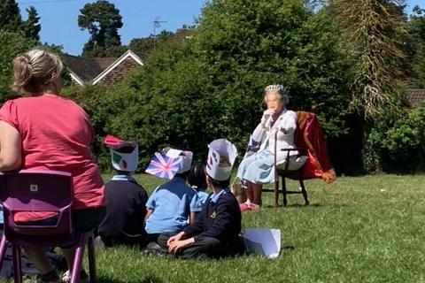 Holy Trinity CE School rounded off their Jubilee activities with a picnic on Friday, May 27