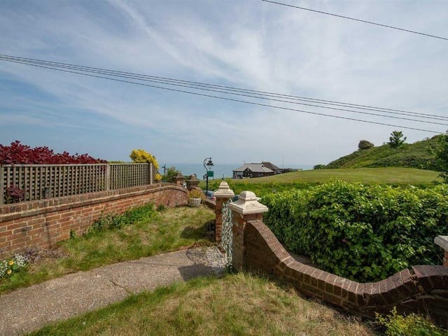 The outlook from the front garden