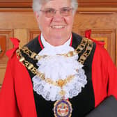 Councillor Margaret Bannister has been re-elected as Mayor of Eastbourne for the coming year following last Wednesday’s (May 20) Full Council meeting.  Photo by Andy Butler