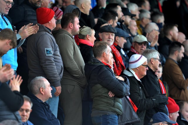 Crawley Town v Rochdale.crowd pictures. Pic S Robards SR2303253