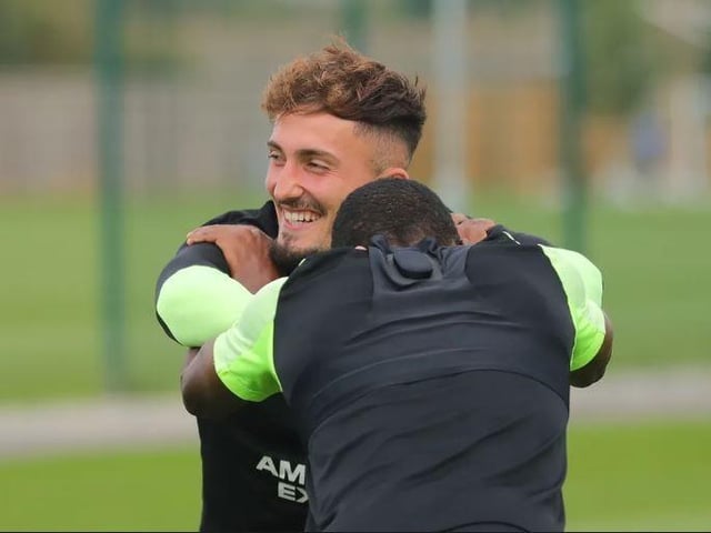 The striker is expected to go out on loan once this season after a spell in the Bundesliga last term with Augsberg. Will be a huge surprise if he's involved against United