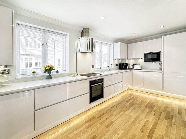 This luxury riverside townhouse with sweeping river, castle and cathedral views has come on the market with Graham Butt Estate Agents priced at £950,000 ,