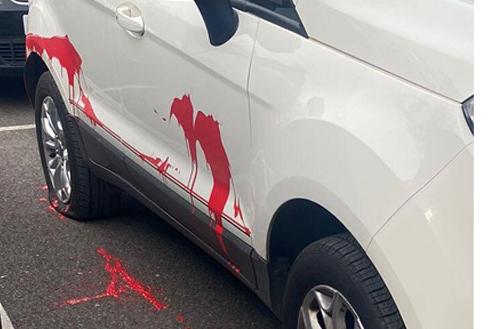 A stalker who drove from Devon to Sussex to slash a woman’s car tyres has been sentenced, Sussex Police have reported. Police said Reece Chipperfield also poured red paint over the vehicle and left a threatening note on the windscreen during the 460-mile round trip. Sussex Police said he had a professional working relationship with a former colleague at a hotel near Crawley between December 2021 and March 2022, however he quickly developed an infatuation with her. This included sending her an unwanted bracelet, contacting her work colleagues about her shift patterns without her permission and sending unwanted text messages, police added. Police said the victim told him to stop on April 6, 2022. Sussex Police have chosen not to disclose the name of the hotel to further protect her. Just four days later, Chipperfield travelled from his home in Thurlestone, Devon to the hotel in Sussex in his black Vauxhall Corsa, Sussex Police continued. Police said he waited for the woman to arrive for work, before slashing three tyres and pouring red paint over her vehicle. He also left a handwritten note on the windscreen, before driving back to his address. Sussex Police said the 28-year-old was arrested on April 11, 2022 with the assistance of Devon and Cornwall Police. He was bailed with conditions including not to contact the complainant, which he breached on several occasions by sending her unwanted cards, police added. Police therefore secured an interim Stalking Protection Order to protect the victim while further evidence was gathered. On October 7, 2022, staff at the hotel reported that a further threatening letter addressed to the woman had been received, police added. Sussex Police said extensive efforts were made by Sussex Police to locate the suspect, which led to him being arrested again on October 10, 2022. Police said two officers from Crawley CID travelled to Torquay in Devon to interview him, and the Crown Prosecution Service subsequently authorised charges of stalking involving fear of violence,