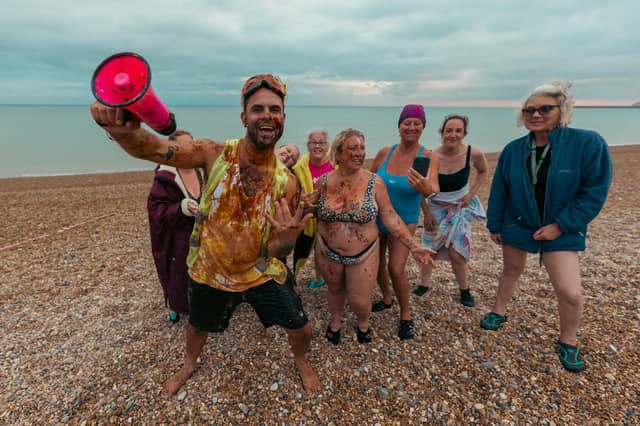 A pilot event for the Splat & Splash UK Tour came to Seaford Beach on Thursday, July 28. Photo: TK Photography (Tadas Kaminskas)