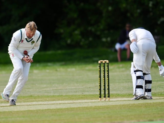 Action from Goring CC's win at Chippingdale in the Sussex Cricket League Division 4 West