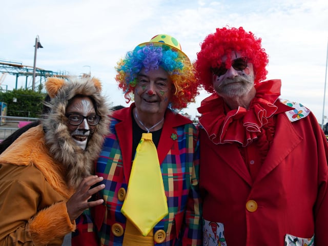 Hastings Old Town Carnival Week 2025: Pram Race. Pic by Frank Copper.