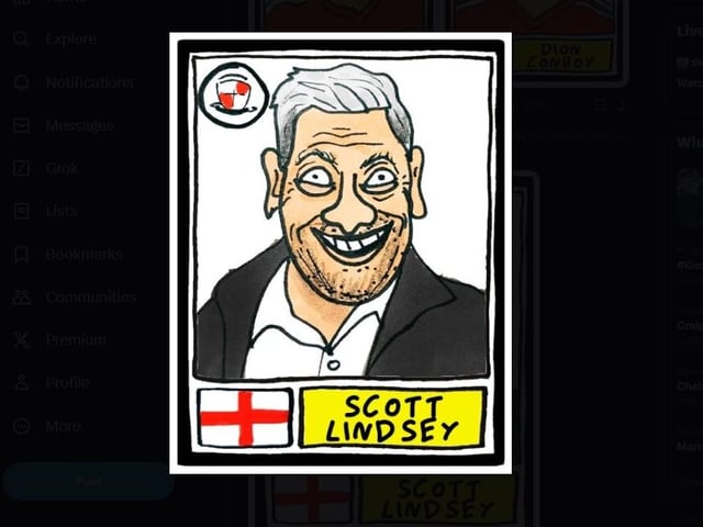 After Crawley Town were promoted after winning the League Two play-off final, @CheapPanini/noscoredraws.com celebrated by drawing Reds players 'quite badly'. Here are the results.