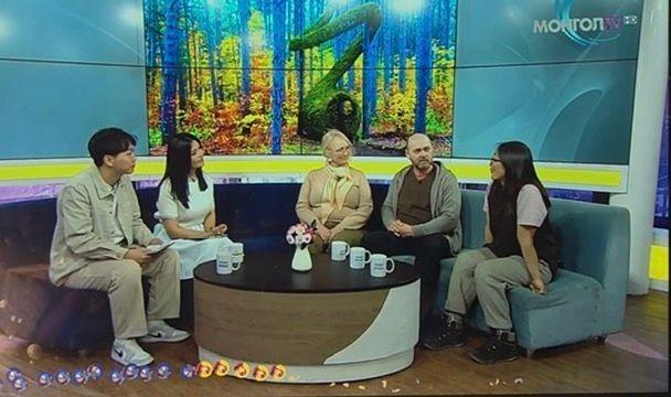 On Mongol TV morning show last week